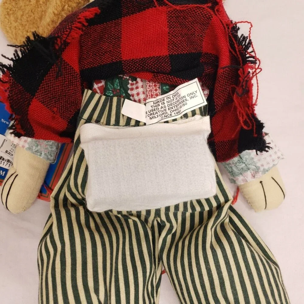 Vintage Christmas Caroling Character Dog Barks Jingle Bells Decor NCE